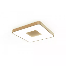 COIN квадратна лампа на стелю LED 100W - 2700-5000K REMOTE CONTROL - золото