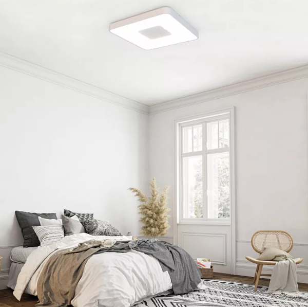 COIN квадратная лампа на потолок LED 100W - 2700-5000K REMOTE CONTROL - белая