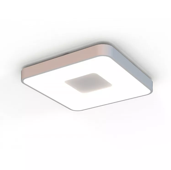 COIN квадратная лампа на потолок LED 80W - 2700-5000K REMOTE CONTROL - белая