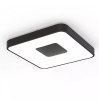 COIN квадратная лампа на потолок LED 80W - 2700-5000K REMOTE CONTROL - черная - фото 2