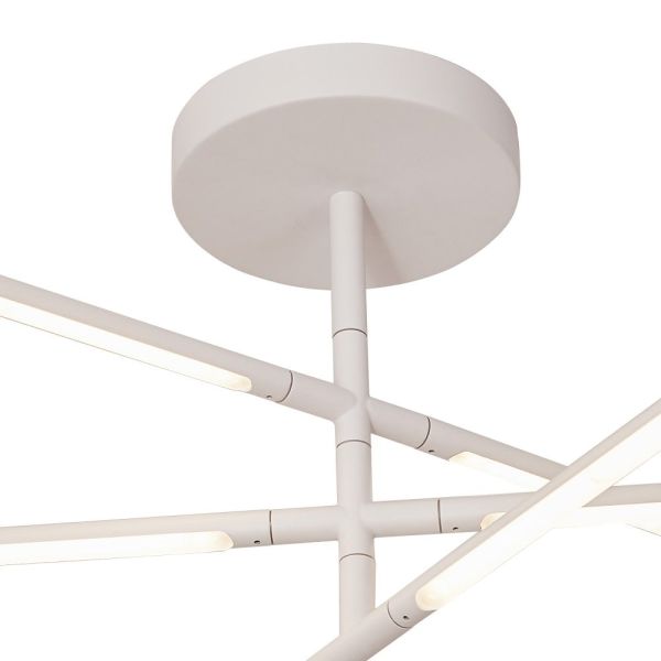 TORCH СТЕЛЬНАЯ БЕЛАЯ LED 36W 3000K - фото 4