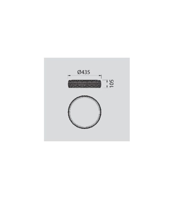 KILIMANJARO LED лампа средних размеров на потолок - фото 4