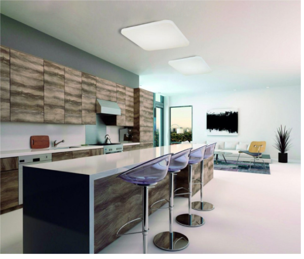 QUATRO II лампа на потолок LED 30 CM-5000K - фото 2