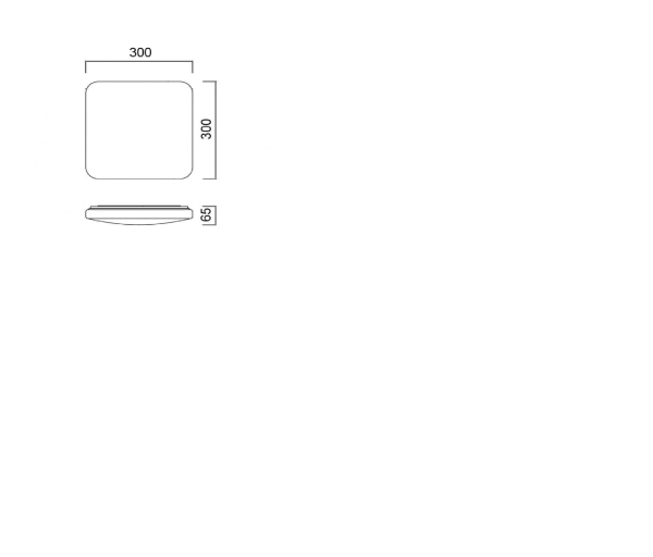 QUATRO II лампа на потолок LED 30 CM-5000K