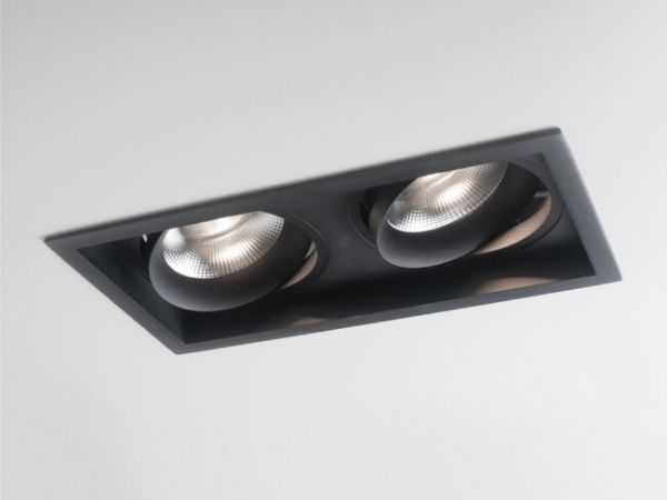 Точкове освітлення квадратне подвійне SAVO 20 R чорний матовий MOLTO LUCE - фото 4