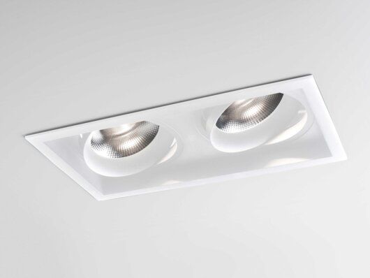 Точкове освітлення квадратне подвійне SAVO 20 R білий матовий MOLTO LUCE - фото 4