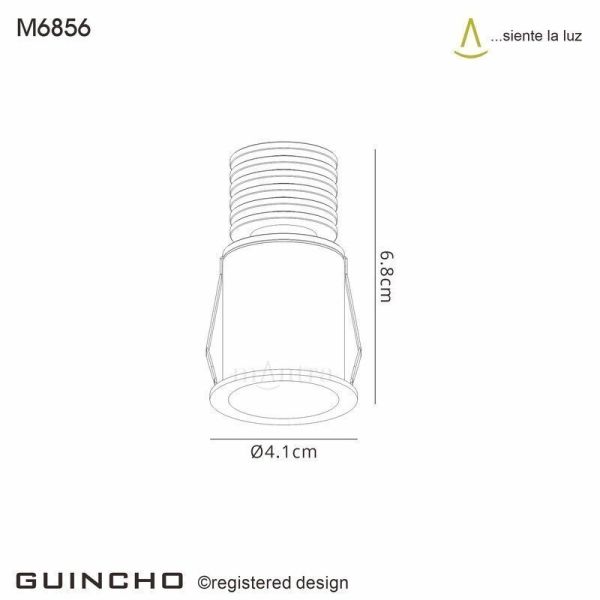 GUINCHO MINI точкове вмонтоване 5W 3000K WHITE - фото 4