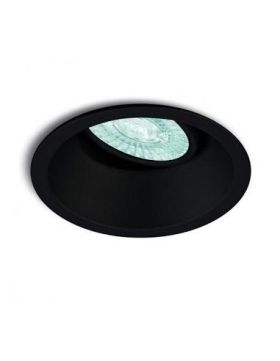 COMFORT GU10 точкове світло вмонтоване кругле чорне