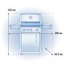 Газовый гриль Napoleon Rogue XT 425 RXT425SIBPSS-1 - фото 11