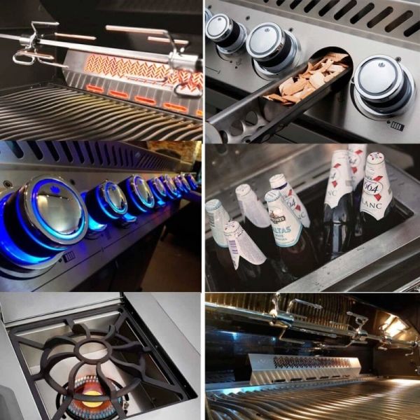 Газовый гриль Napoleon Prestige PRO 825 PRO825RSBIPSS-3 - фото 8