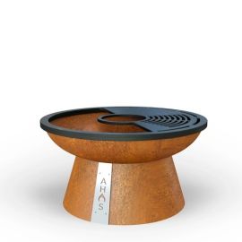 Костровая чаша-очаг Ahos Fire Pit 600, ржавый