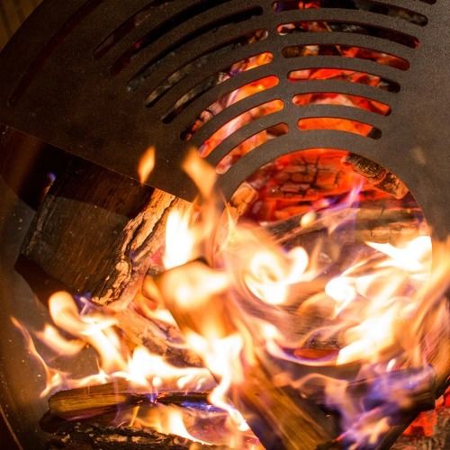 Костровая чаша-очаг Ahos Fire Pit 600, ржавый - фото 2