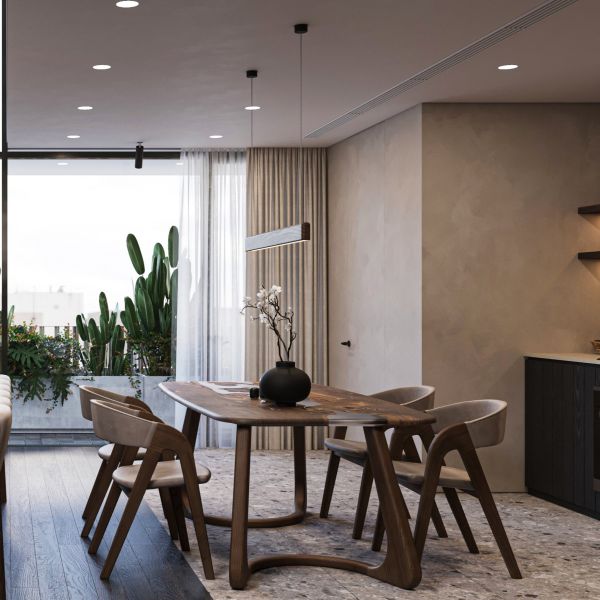 Евр — стілець з тонованого карпатського ясену в бежевій тканині - фото 2