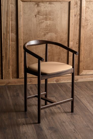 Стілець Калм барний Н65 з підлокітниками