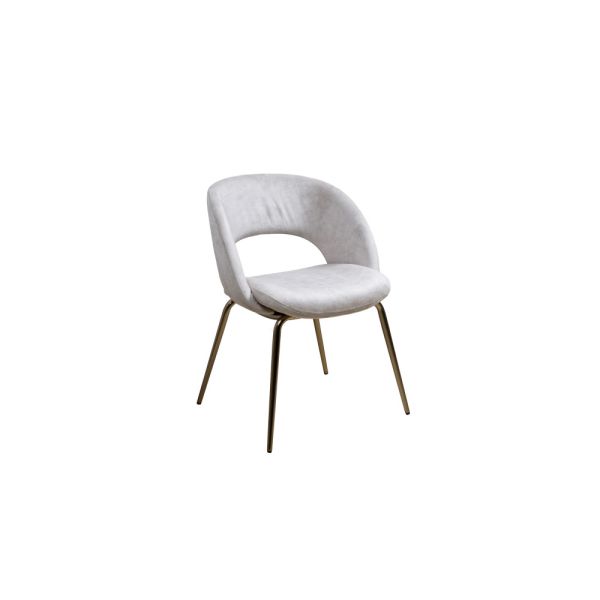 Обеденный стул Zaro бежевыйAtreve-Don (золото)