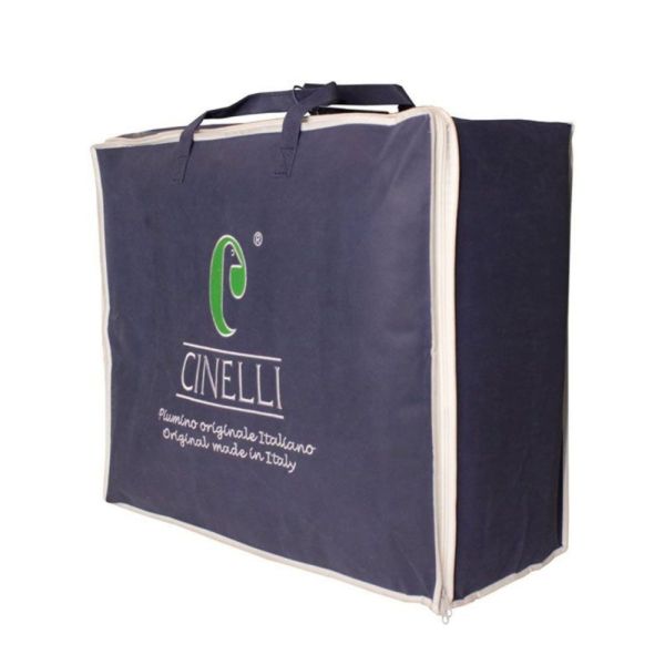 Ковдра TEPORE 220x240 (щільність 4) пух 80% біла CINELLI