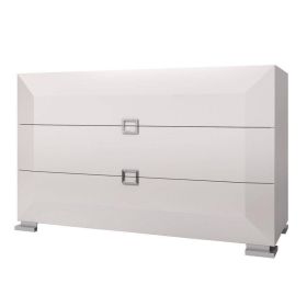 Комод Карат White Gloss 130 см