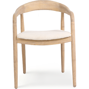 Denali Стул обеденный с подлокотниками, Savanna beige natural wood (13953)