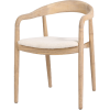 Denali Стул обеденный с подлокотниками, Savanna beige natural wood (13953) - фото 2