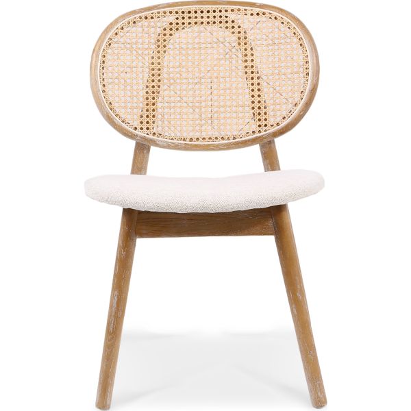 Elegant Стілець обідній, Savanna beige natural wood (13957)