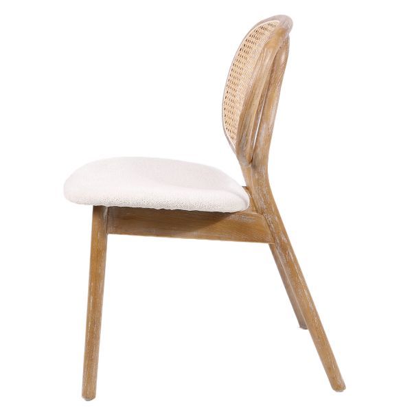 Elegant Стілець обідній, Savanna beige natural wood (13957) - фото 3