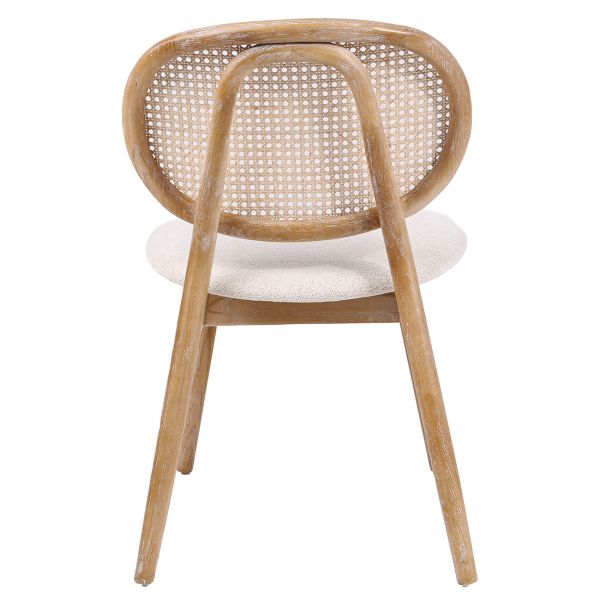 Elegant Стілець обідній, Savanna beige natural wood (13957) - фото 5