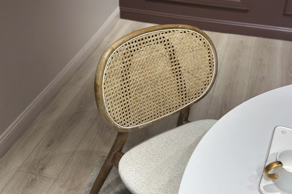 Elegant Стілець обідній, Savanna beige natural wood (13957) - фото 8