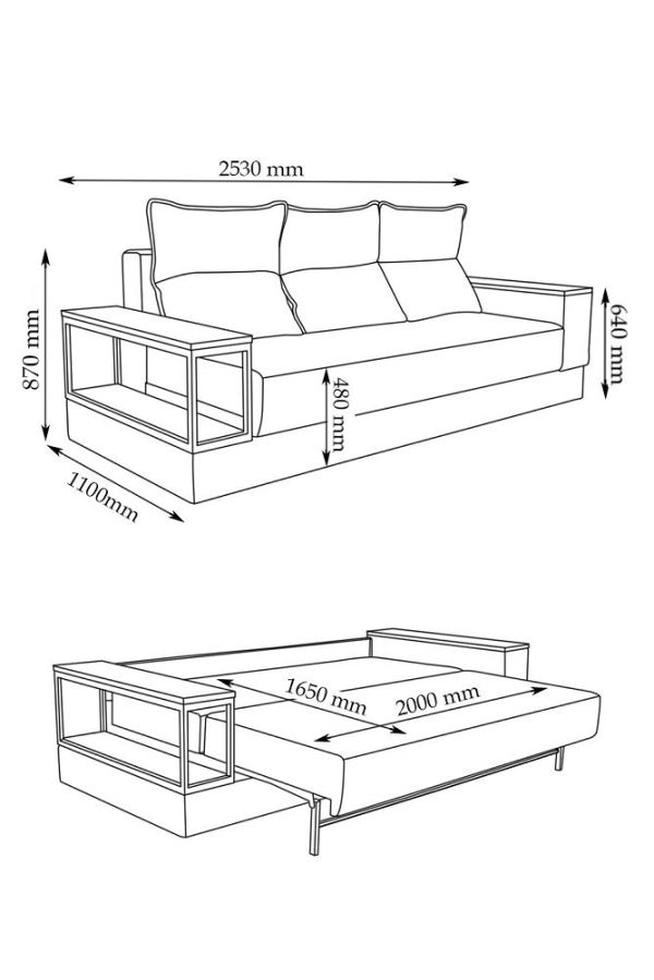 Диван прямий Гаррет - фото 7