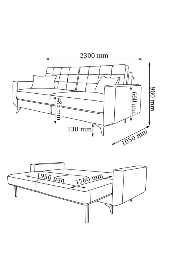 Диван прямий Йорк - фото 7