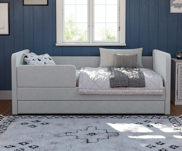 Детская мягкая кровать-трансформер Кидо 1+1 Мюнгер Софт, цвет Жакард Аляска 08, размер 80х200 - фото 3