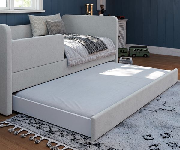 Детская мягкая кровать-трансформер Кидо 1+1 Мюнгер Софт, цвет Жакард Аляска 08, размер 80х200 - фото 4