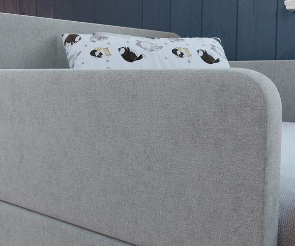 Детская мягкая кровать-трансформер Кидо 1+1 Мюнгер Софт, цвет Жакард Аляска 08, размер 80х200 - фото 6