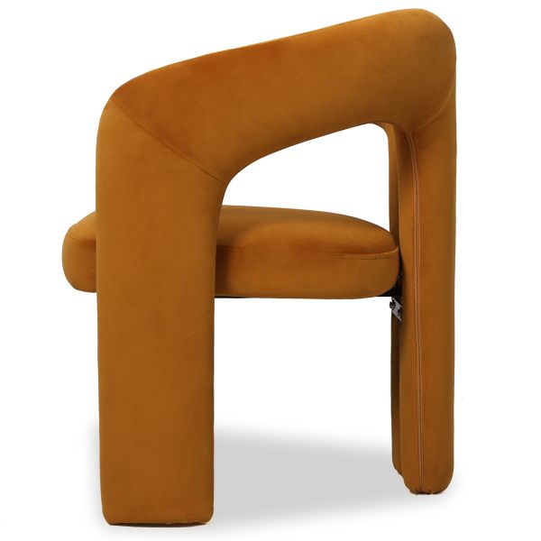 Mason Крісло, Spicy saffron velvet (16098) - фото 3