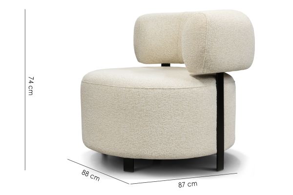 Leo Кресло, Almond soft (13666) - фото 5