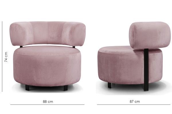 Leo Кресло, Lavender velvet (16035) - фото 2