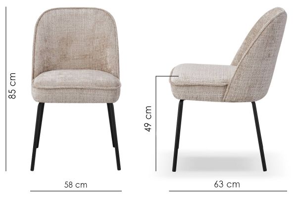 Jovi Стул обеденный, Powder dawn charm (13828) - фото 6