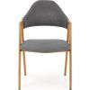 Milo Cтілець обідній з підлокітниками, Ash grey (13814)