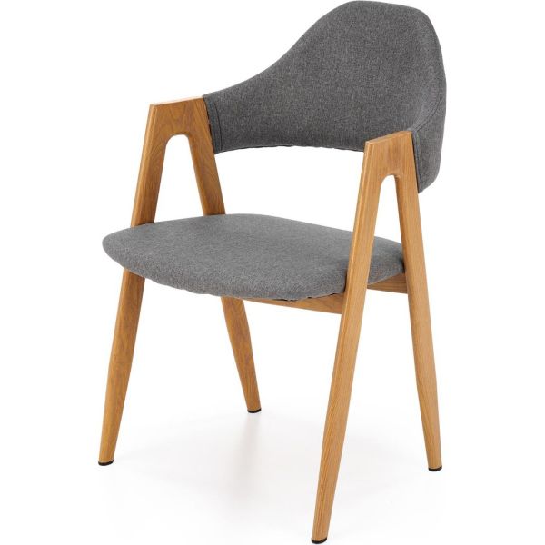 Milo Cтілець обідній з підлокітниками, Ash grey (13814) - фото 2