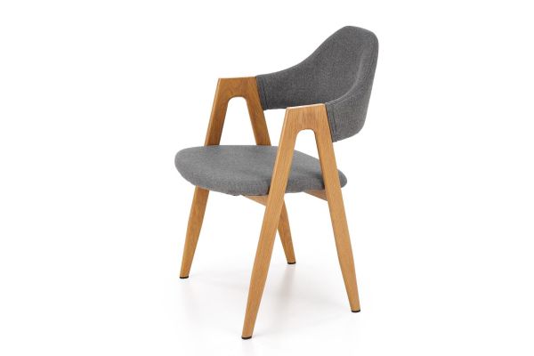 Milo Cтілець обідній з підлокітниками, Ash grey (13814) - фото 4