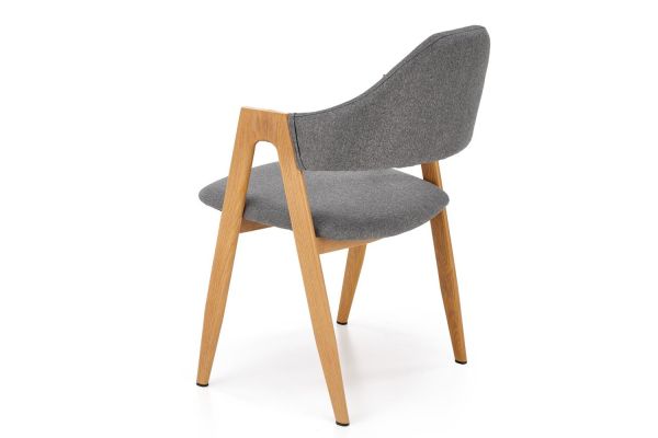 Milo Cтілець обідній з підлокітниками, Ash grey (13814) - фото 5