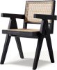 Luxe Стул обеденный с подлокотниками, Black wood (13958) - фото 2