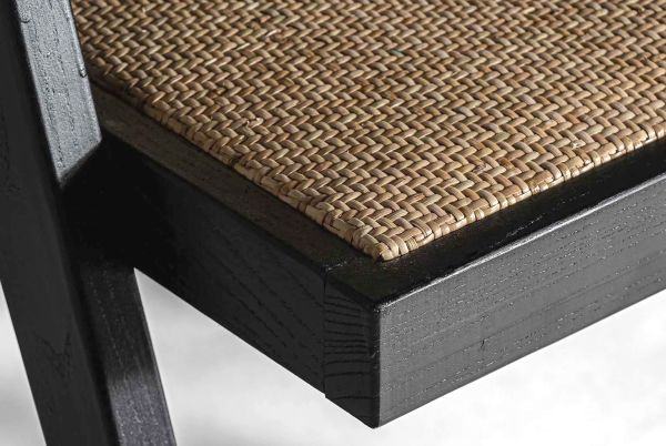 Luxe Стул обеденный с подлокотниками, Black wood (13958) - фото 7