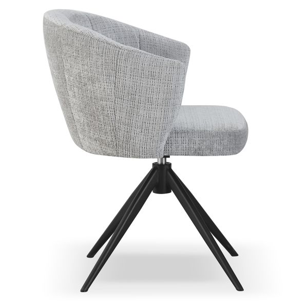 Gear Cтілець обідній з підлокітниками, поворотний 360° Silver breeze charm (13823) - фото 3