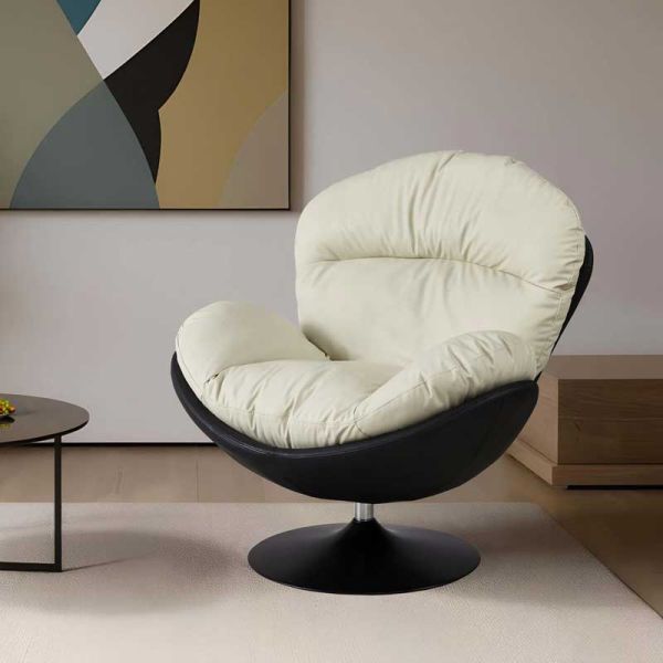 Крісло поворотне Skagen White - фото 2