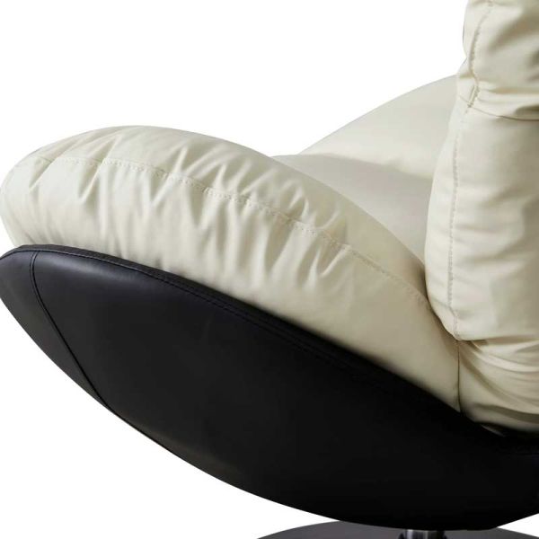 Крісло поворотне Skagen White - фото 4