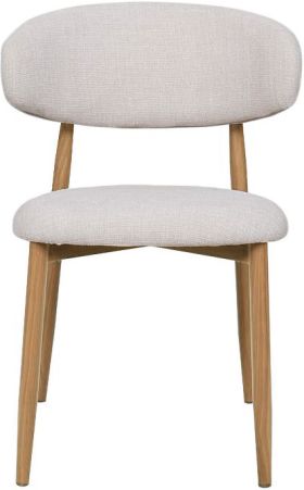 Mist Стул обеденный, Marble linen nature wood base (13998)