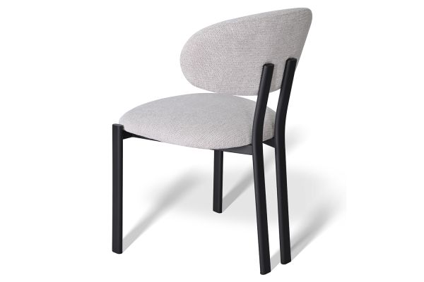 Tomas Стул обеденный, Marble linen black base (13970) - фото 4