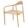 Woodland Стул обеденный с подлокотниками, Natural wood (13951) - фото 4