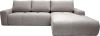 VOLTURNO Диван кутовий Taupe boucle 4-місний з правим шезлонгом (13451)