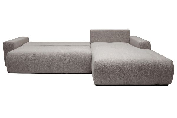 VOLTURNO Диван кутовий Taupe boucle 4-місний з правим шезлонгом (13451) - фото 12